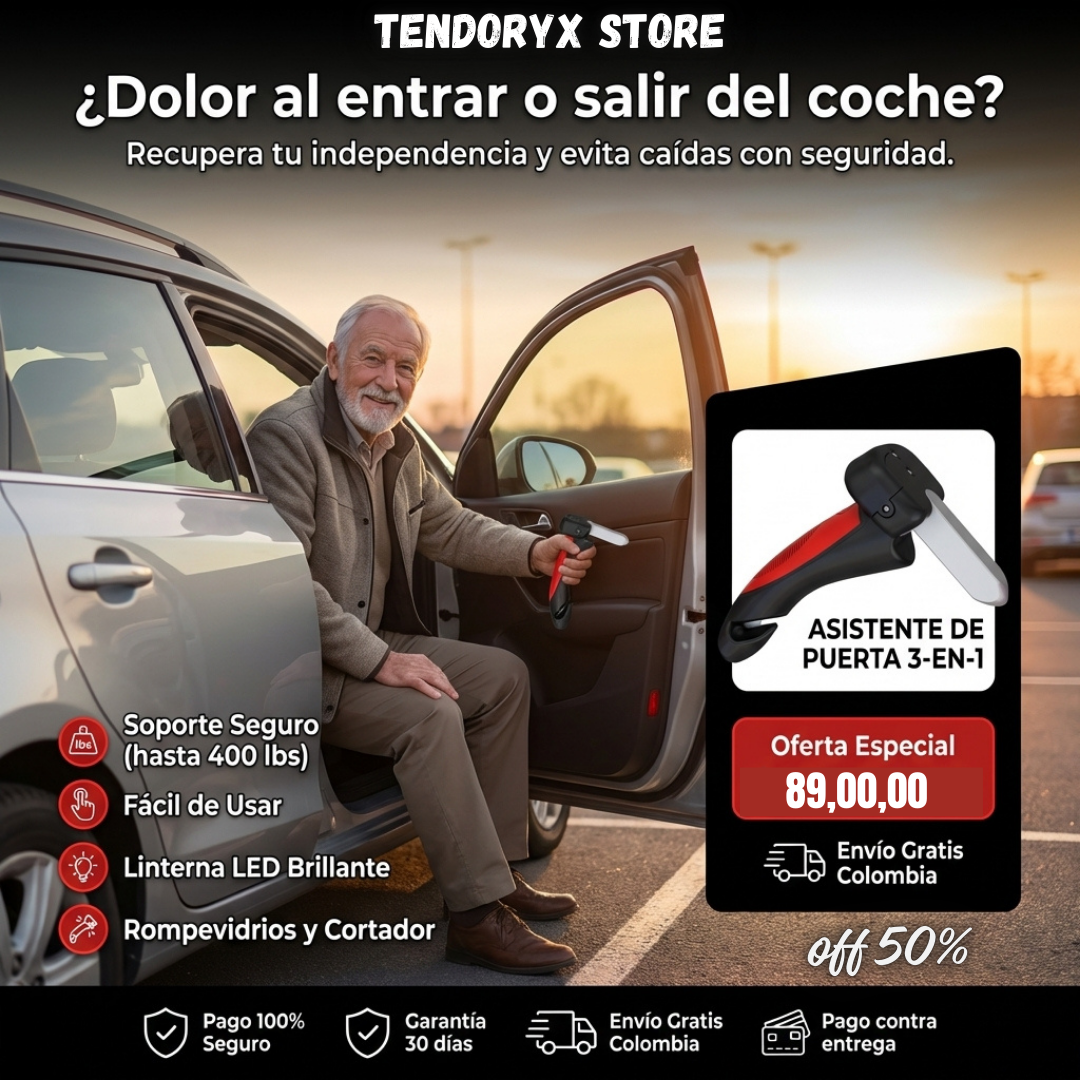 Manija Para Automóvil Con Luz LED