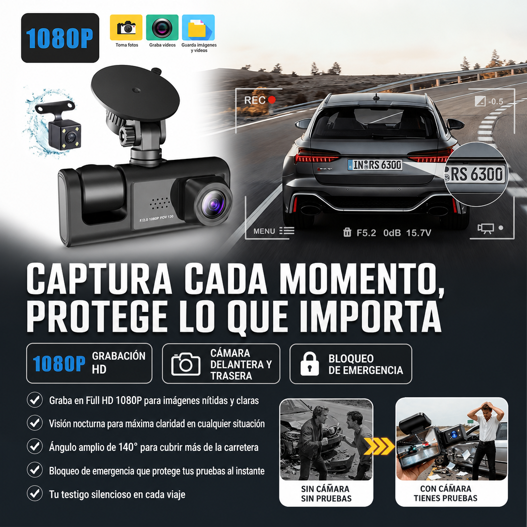 A044 Cámara 3 en 1 Black Box