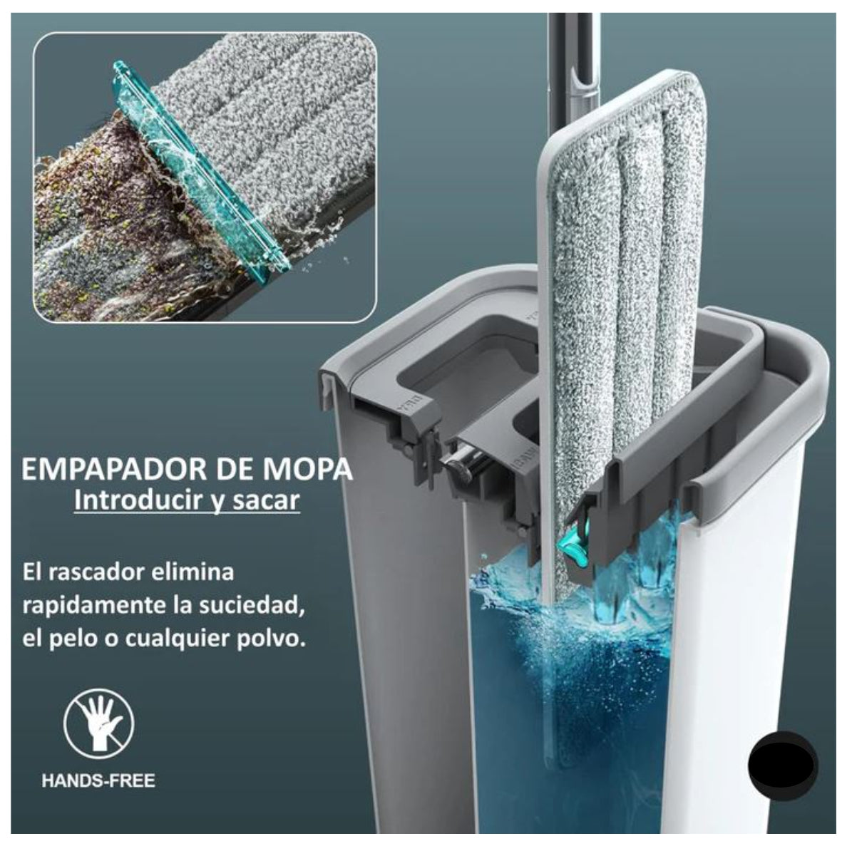 Trapero 2 Mopa plano con balde®