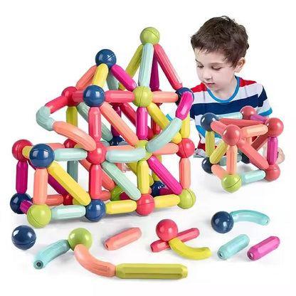Juego de varillas de construcción Magnetic IQ™ 66 Piezas