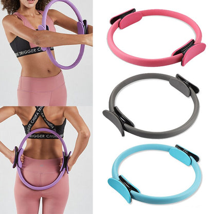 Aro de Pilates para entrenamiento físico: resistencia ajustable, tonifica brazos, piernas y abdomen, perfecto para entrenar en casa