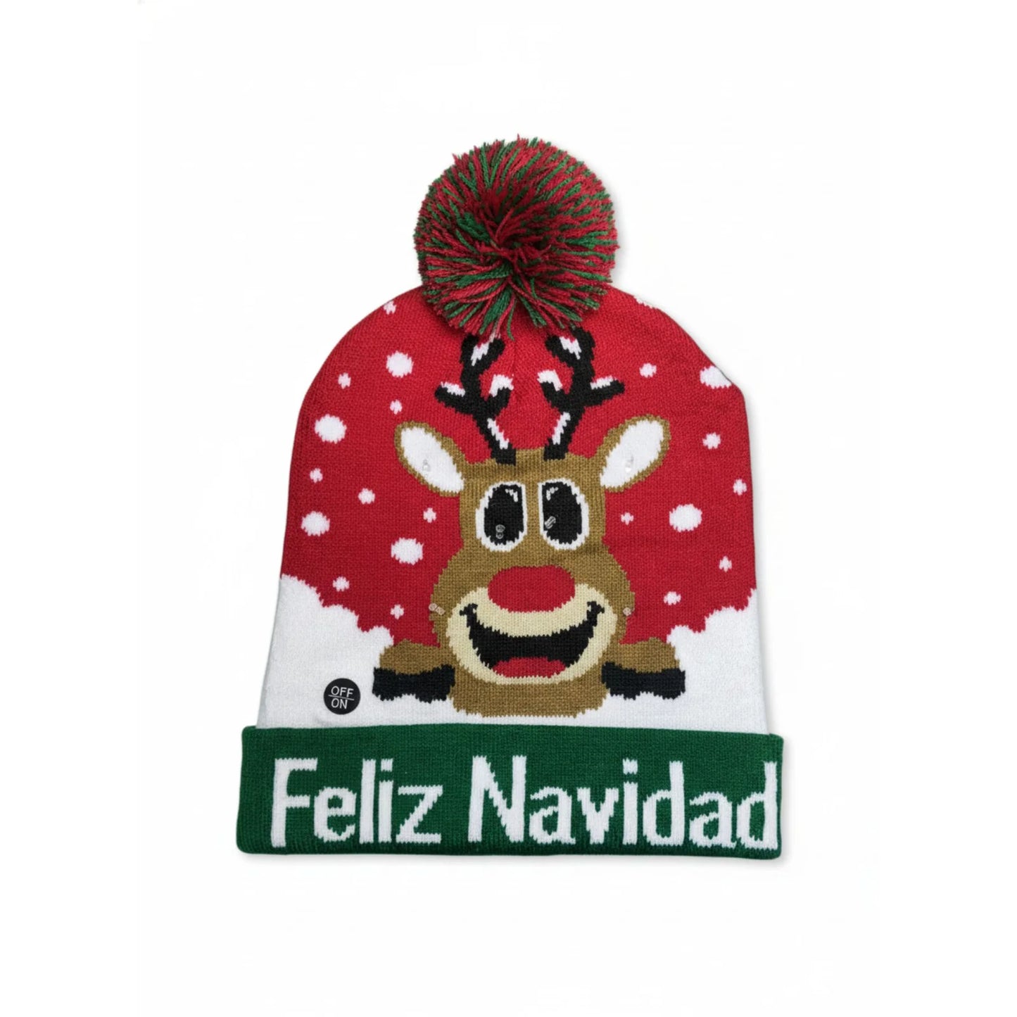 Gorros Navideños Con luces Compra 1 el otro Gratis 2x1