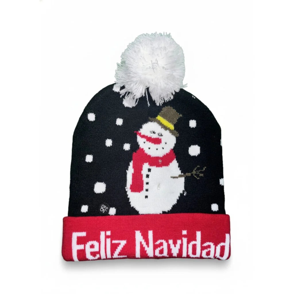 Gorros Navideños Con luces Compra 1 el otro Gratis 2x1