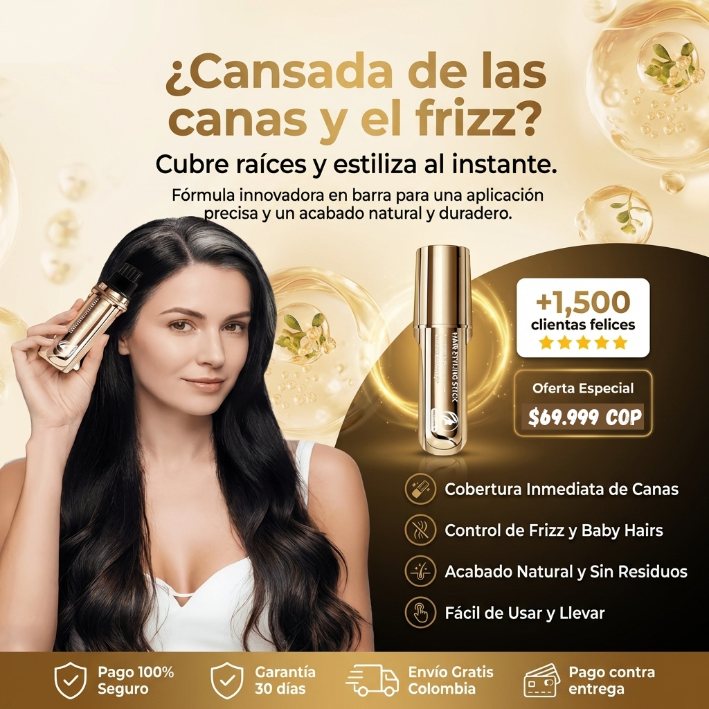 Tinte para Cabello con Peine Tapa Canas🤩