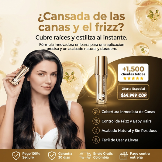 Tinte para Cabello con Peine Tapa Canas🤩