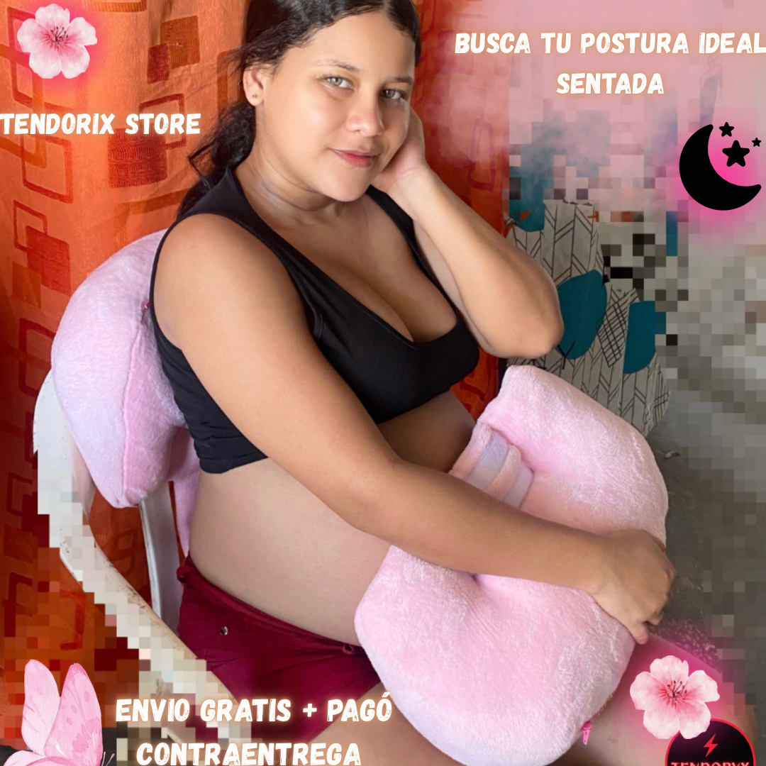 Almohada de Embarazo y Doleres de Tela Flannel®