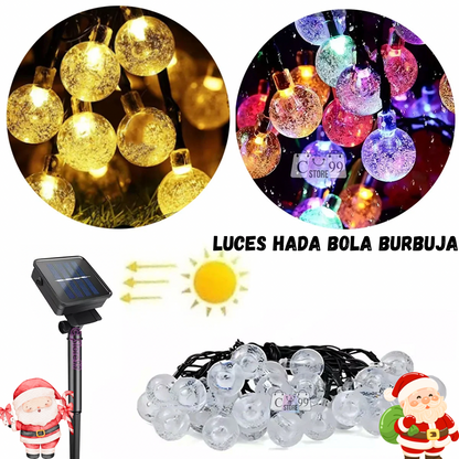 Luces Navideñás diseñó unicos solar