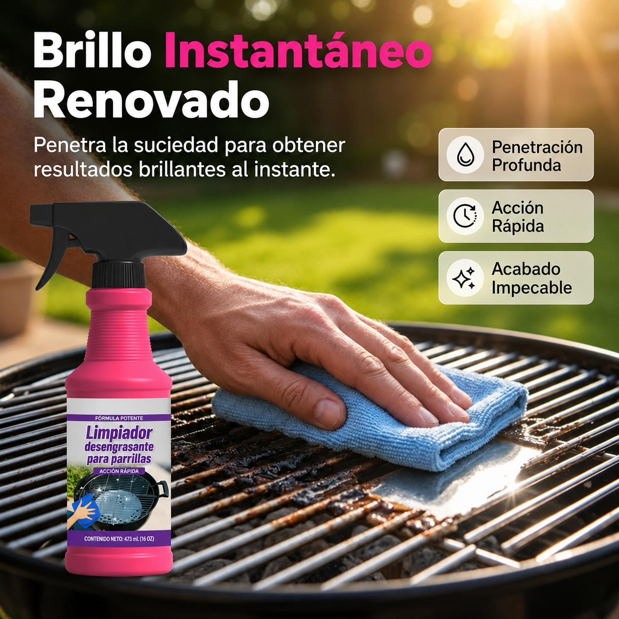 POTENTE DESENGRASANTE - 500ML
