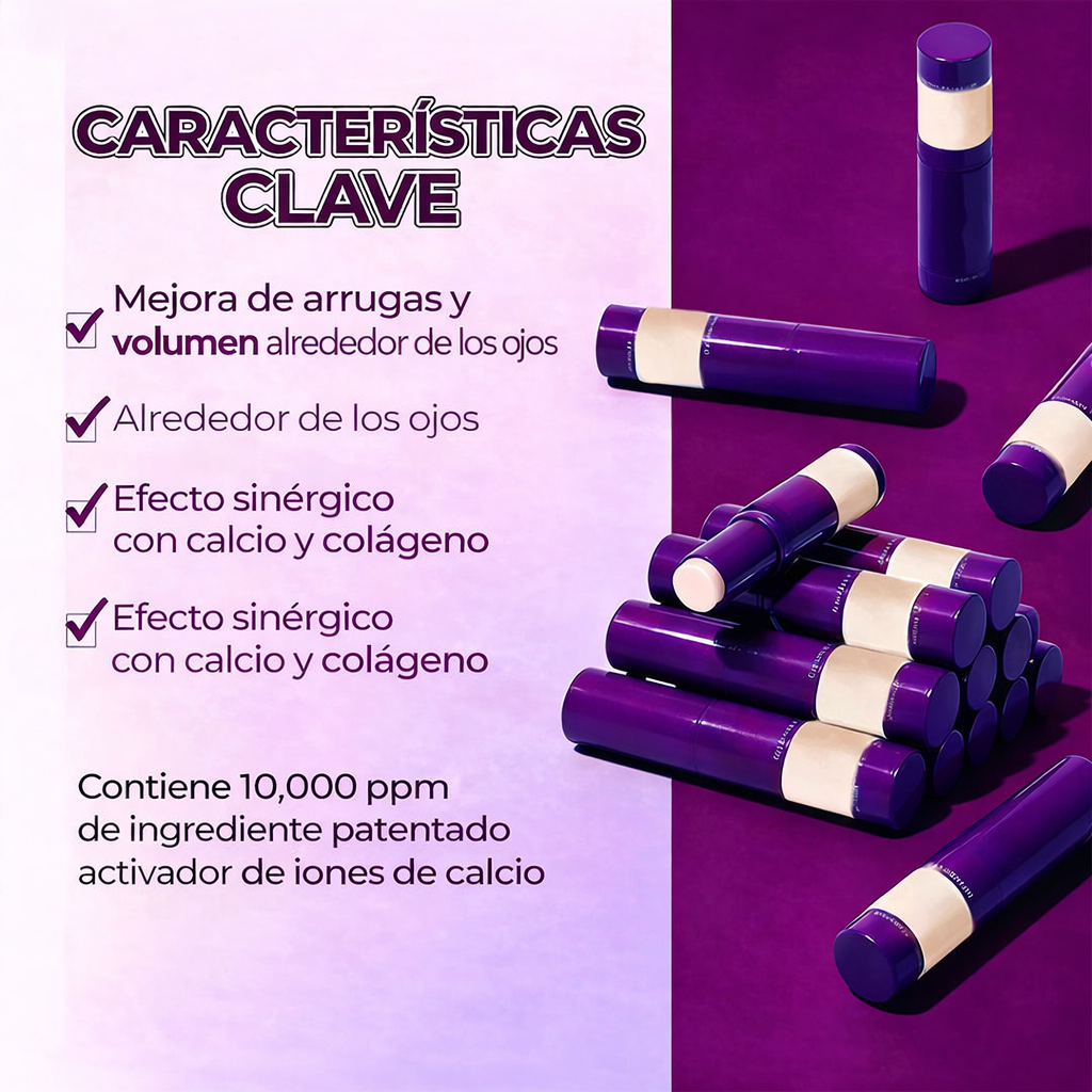 ÚLTIMO DÍA: 💝 El bálsamo multiuso Calcium, el más vendido: reafirmante instantáneo y reparador antiarrugas para cuello, rostro y ojos.