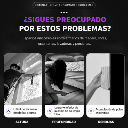 Cepillo limpiador De Polvo Flexible Micr