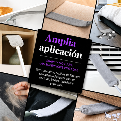 Cepillo limpiador De Polvo Flexible Micr