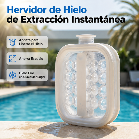 Hielera Portatil de silicona para hacer bolas de hielo