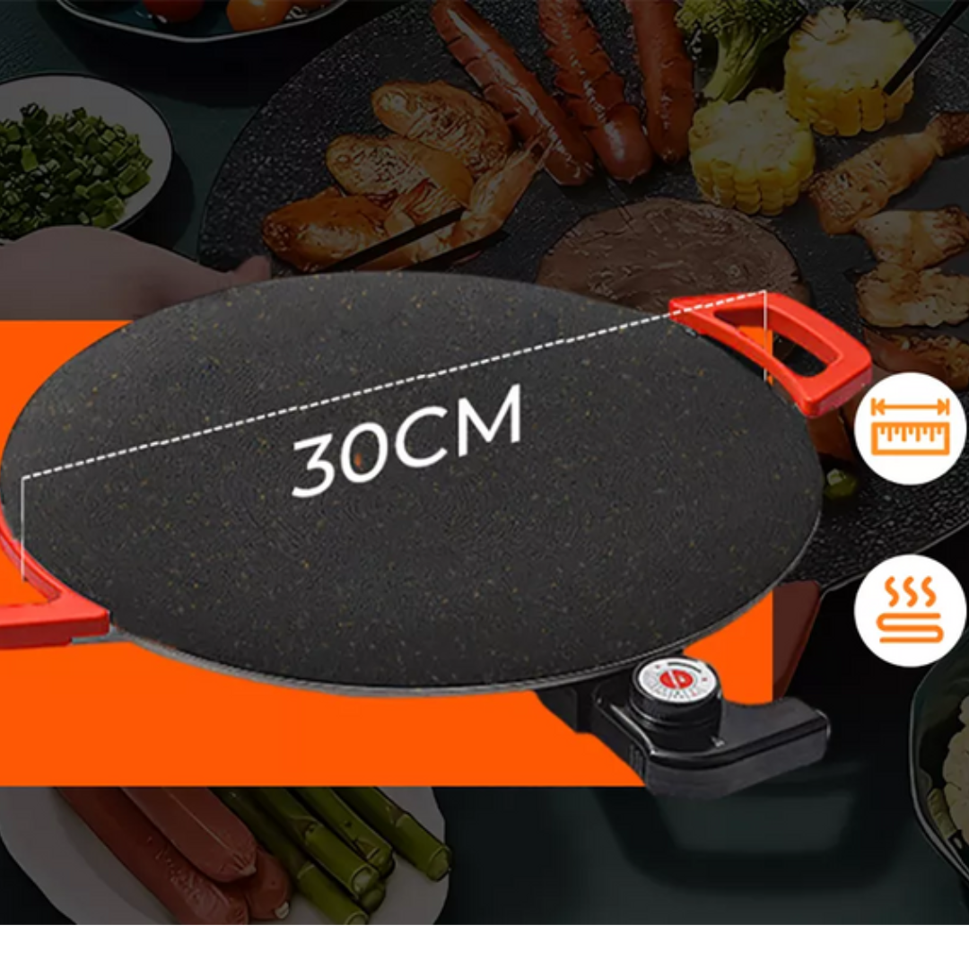 MAXGRILL® 100%ELECTRICA, PORTÁTIL Y LISTA PARA ASAR