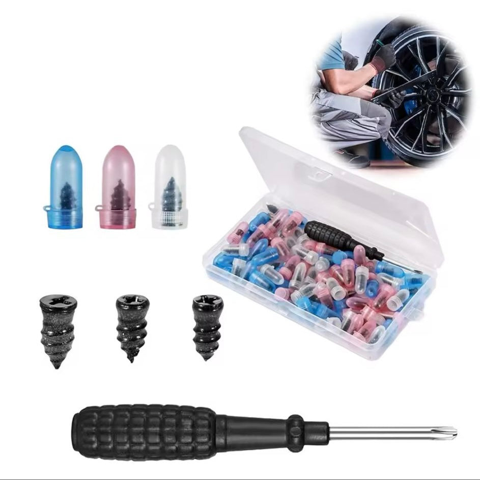 Kit x30 Tornillos Antipinchazos para motos y cacrros