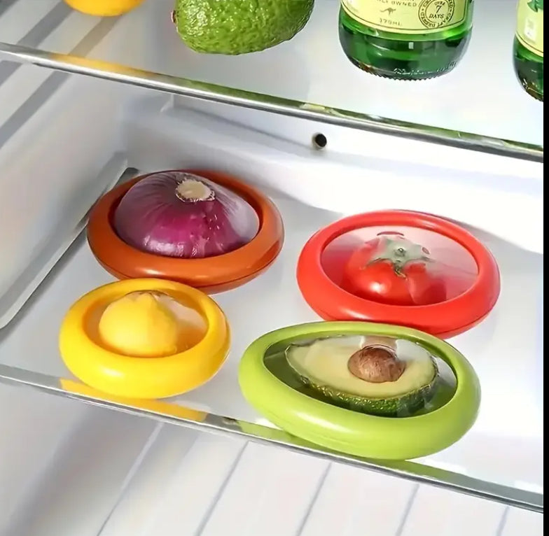 Juego De Recipientes De Almac De Verduras . x4 Piezas