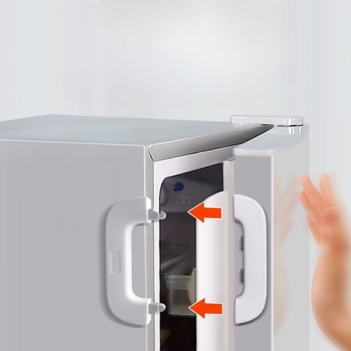 Cierre de seguridad para niños en el refrigerador