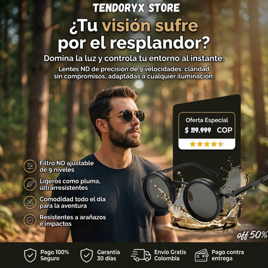 Gafas de sol con tinte ajustable