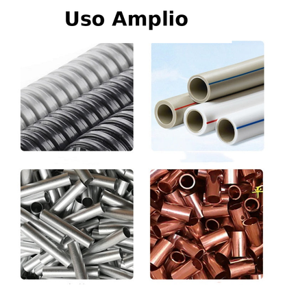 🔧 Cortatubos de trinquete de una mano: ¡Corta con una mano, conquista cualquier tubo! ✂️💪 Suave, sin rebaba