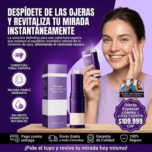 ÚLTIMO DÍA: 💝 El bálsamo multiuso Calcium, el más vendido: reafirmante instantáneo y reparador antiarrugas para cuello, rostro y ojos.