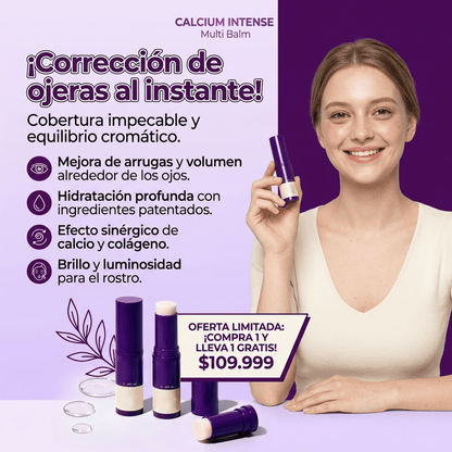 ÚLTIMO DÍA: 💝 El bálsamo multiuso Calcium, el más vendido: reafirmante instantáneo y reparador antiarrugas para cuello, rostro y ojos.