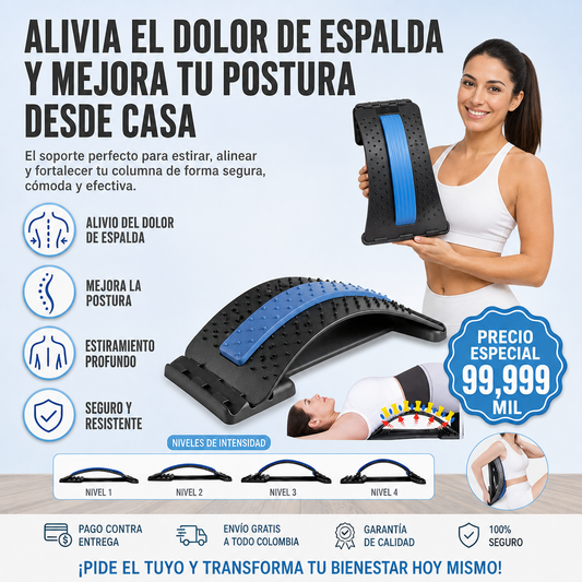 Masajeador Portátil Corrector de Postura