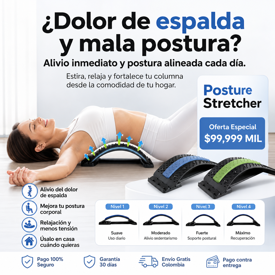 Masajeador Portátil Corrector de Postura