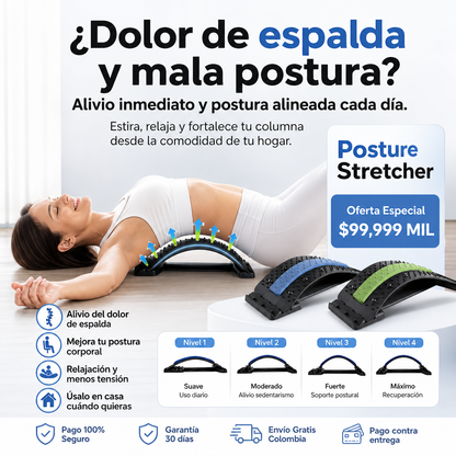 Masajeador Portátil Corrector de Postura