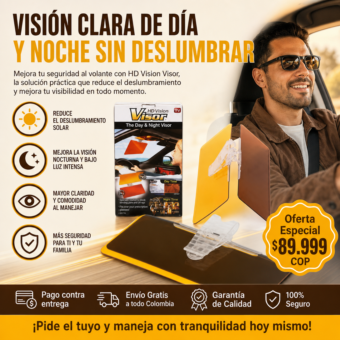 VISOR HD PARA CARRO