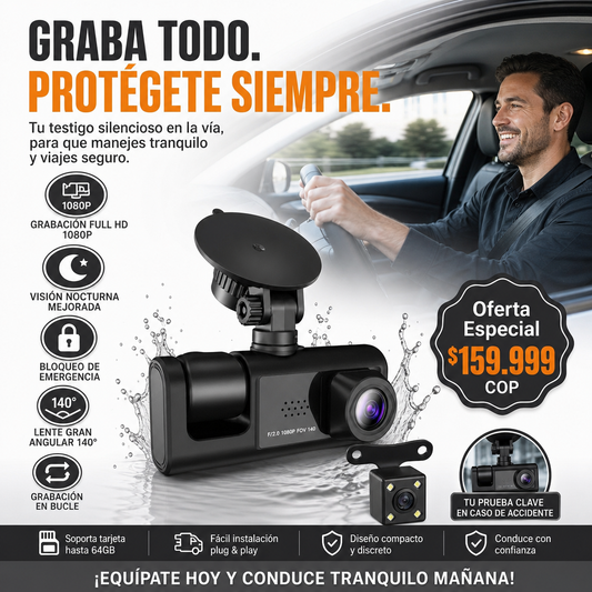 A044 Cámara 3 en 1 Black Box
