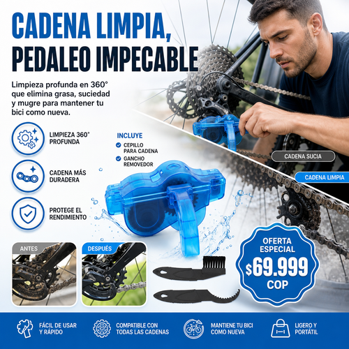 KIT DE LIMPIEZA DE BICICLETA