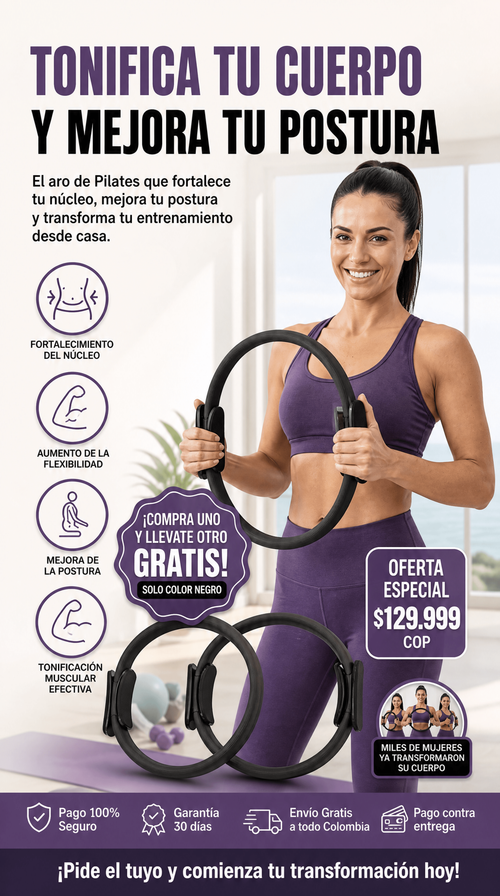 Aro pilates Compra 1 y llevate otro gratis