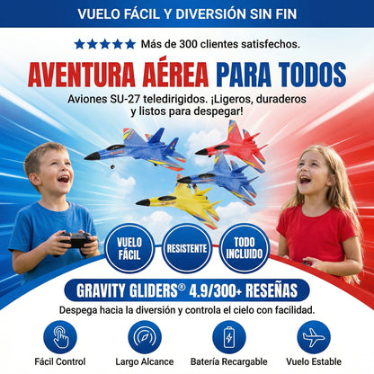 Avión Planeador Control Remoto Acróbata