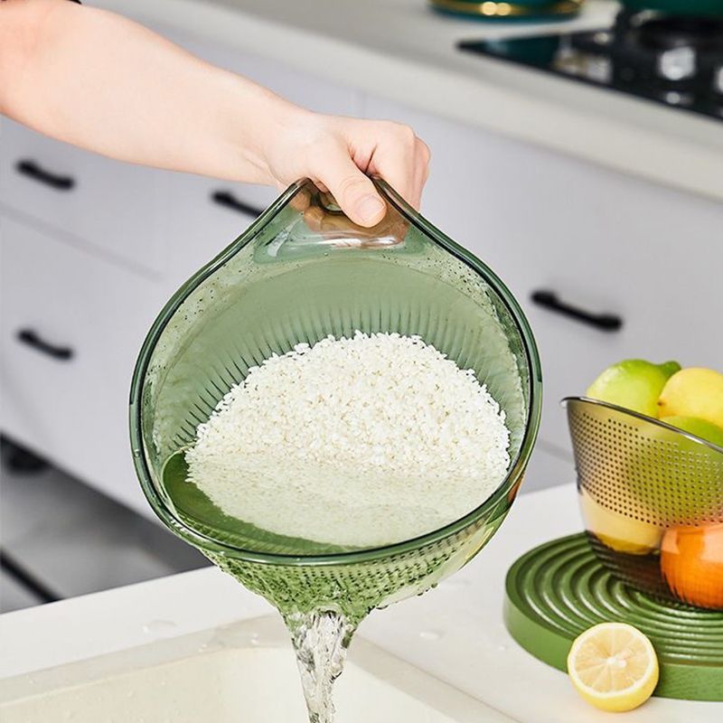 Colador para Lavar Arroz Granos Frutas
